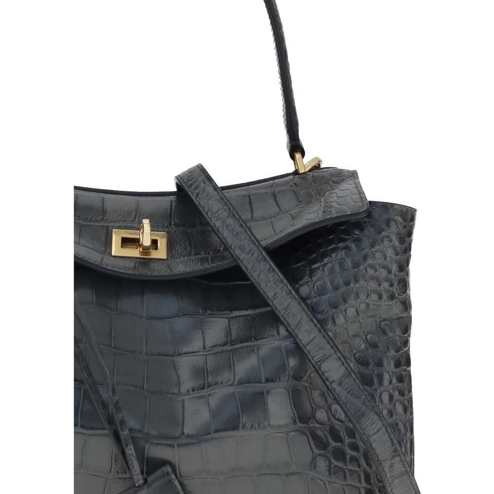 Balenciaga Rodeo Shoulder Bag in crocodile-print leather BA7897792AA5L1251BB