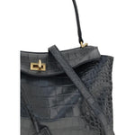 Balenciaga Rodeo Shoulder Bag in crocodile-print leather BA7897792AA5L1251BB