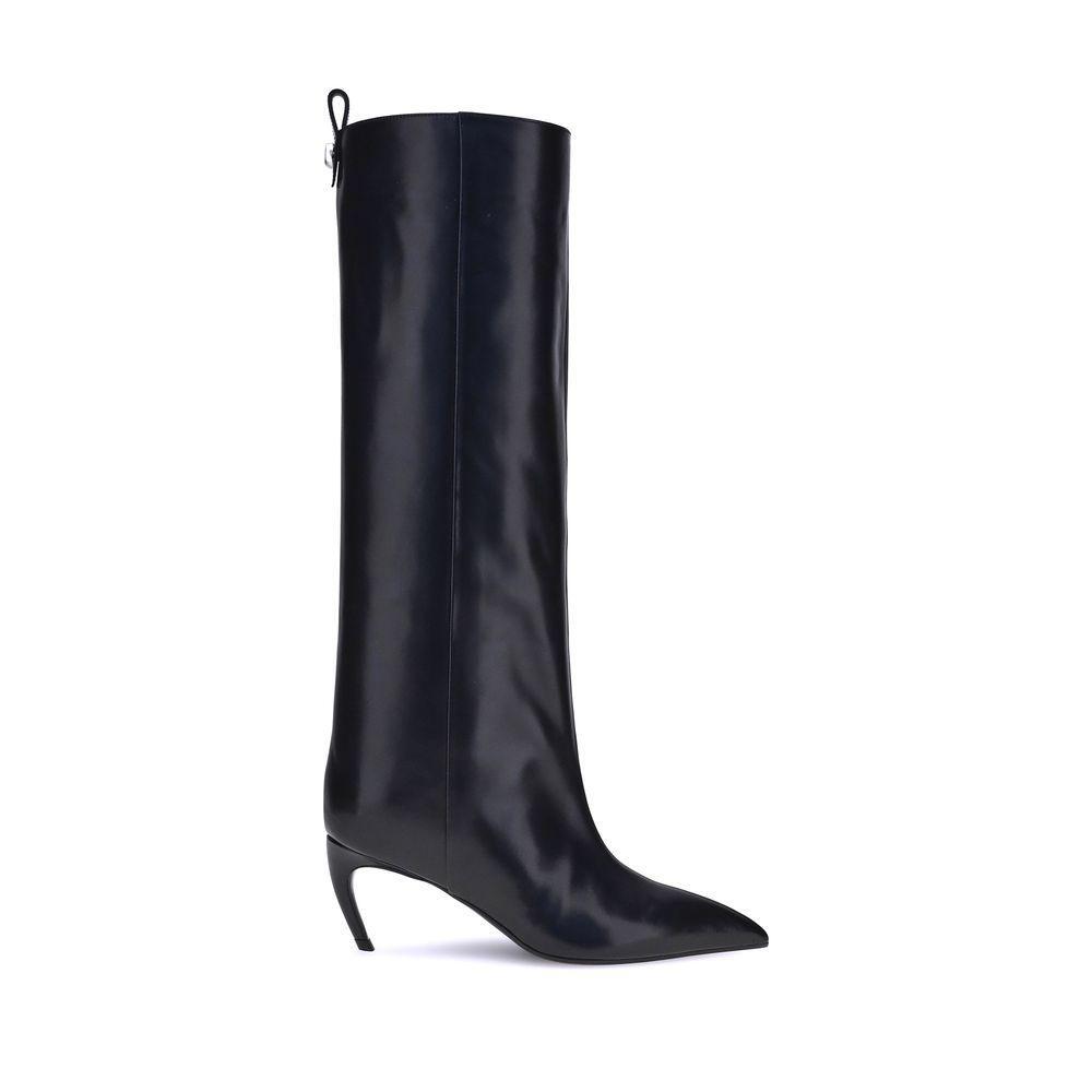 The Attico High leather Boots TH-251WSH00879LBT019AA100-EU36/US6