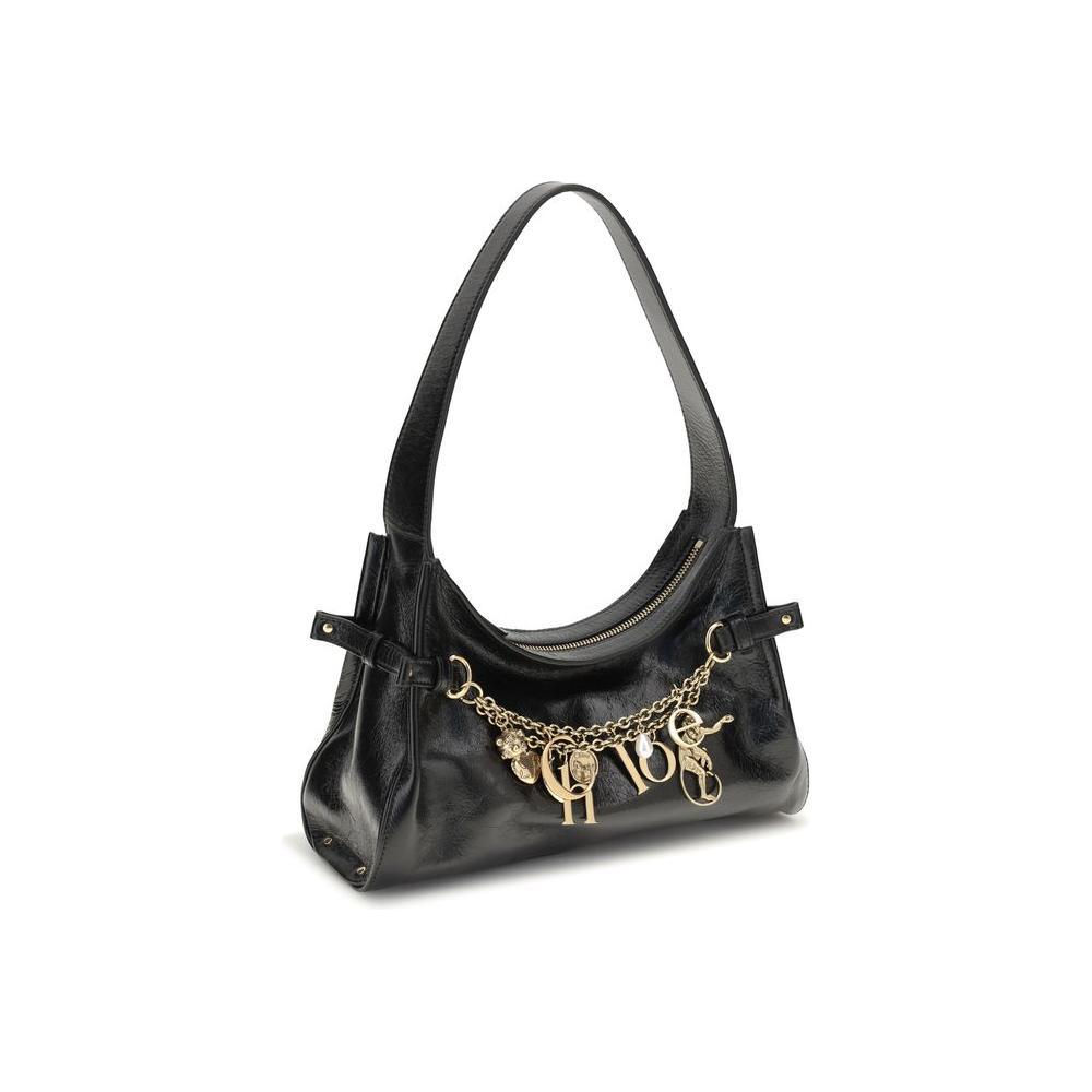 Front view with bag zipped and handles upright.