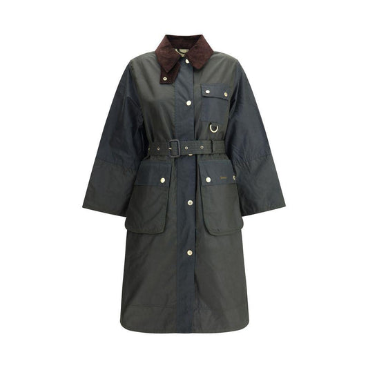 Barbour Milda waxed Trench Coat BA-LWX1486OL52-10