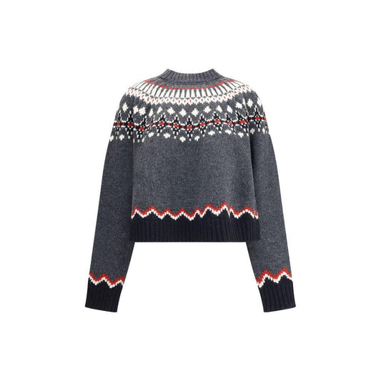 Alanui Sweet Winter Sweater AL-LWHE061E25KNI0010610BLACKGREYM-S