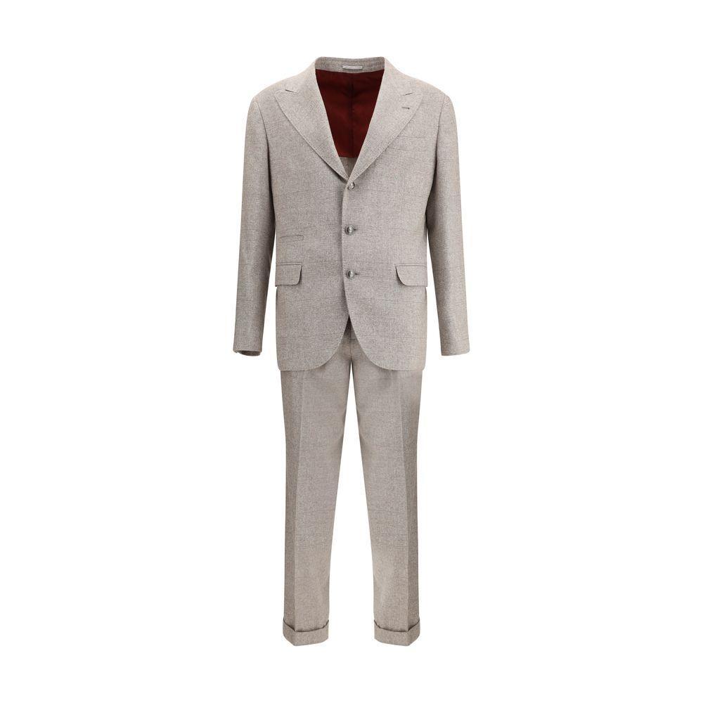 Brunello Cucinelli Silk and wool Suit BR-MA479LDFV2C162-IT50 | L