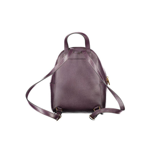 Coccinelle Purple Leather Women Backpack CO-39485