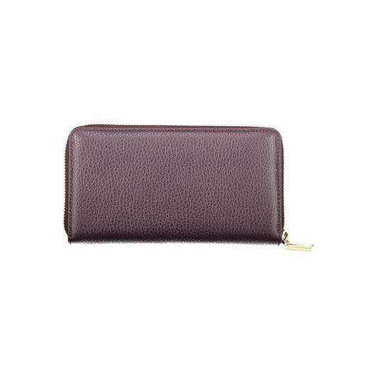 Coccinelle Purple Leather Women Wallet CO-39535