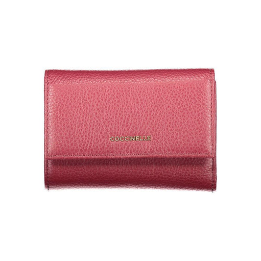 Coccinelle Purple Leather Women Wallet CO-39559