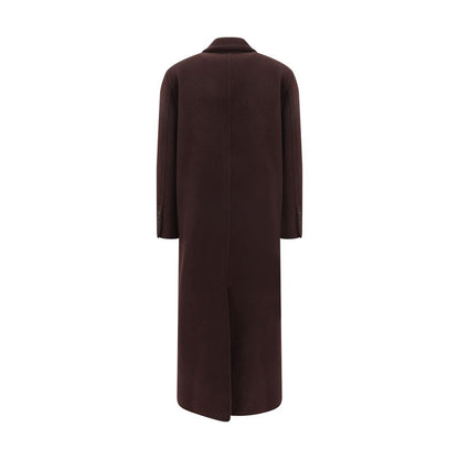 Brunello Cucinelli Bordeaux Cashmere Coat
