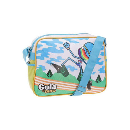 Gola White Synthetic Women Shoulder Bag