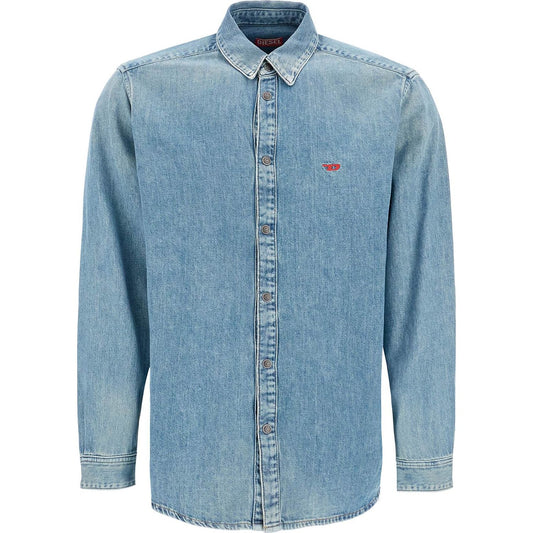 Diesel denim d-simply Shirts Diesel Light Slate Gray