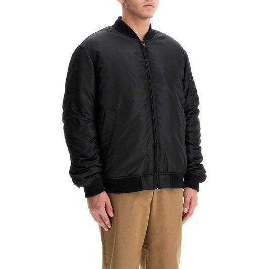 Moschino "bomber jacket with time Jackets Moschino Black