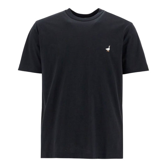 Moschino goose embroidered t-shirt Topwear Moschino Black