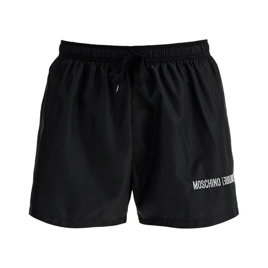 Moschino embroidered sea boxer shorts Beachwear & underwear Moschino Black