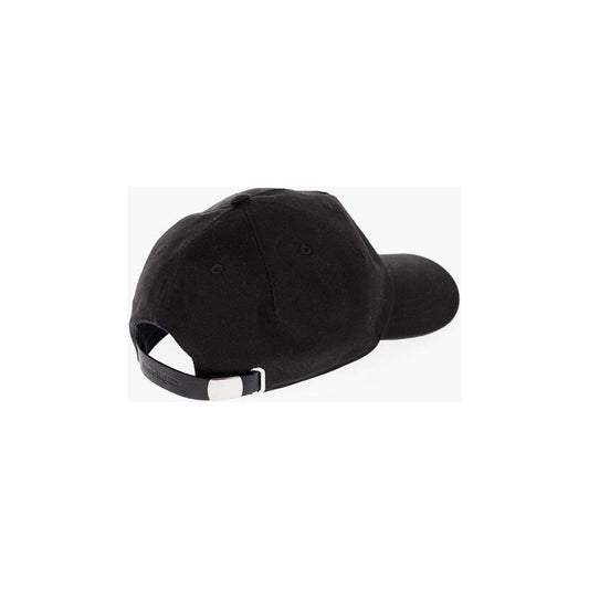 Alexander McQueen Alexander McQueen Solid Color Cap with Embroidered Logo AL-P565531-M 1728,74866327712,Accessories,Alexander McQueen,Black,Hats & Caps - Men - Accessories,L,M,Men,Men - Accessories,New with tags