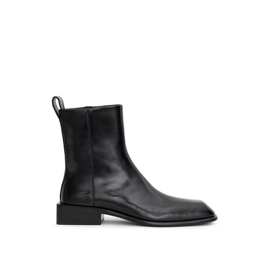 Alexander Wang Alexander Wang Black Leather Boot 1728,67397976224,Alexander Wang,Black,Boots - Women - Shoes,EU38/US7.5,EU39/US8.5,EU40/US9.5,New with tags,Shoes,Women,Women - Shoes AL-9000676-EU38/US8