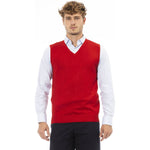 Alpha Studio Vest Vest Alpha Studio Firebrick