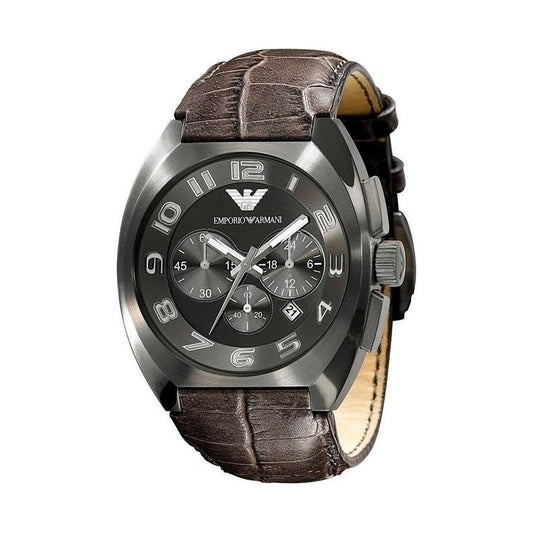 Armani Armani Brown Cowhide Watch ARAR5847AC 1728,Armani,Brown,Men,New with tags,Watches for Men - Watches