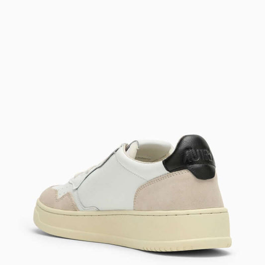Autry-AUTRY Medalist trainer in white/black leather and suede-LDin,Men,Men > Shoes,Men > Shoes > Sneakers,Spring - Summer 2024,Yes Eu-AULMLS21/O_AUTRY-LS21_600