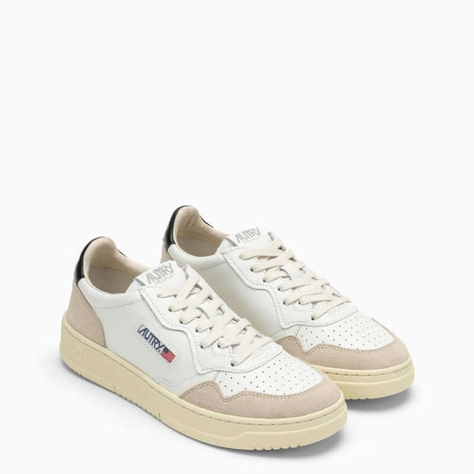 Autry-AUTRY Medalist trainer in white/black leather and suede-LDin,Men,Men > Shoes,Men > Shoes > Sneakers,Spring - Summer 2024,Yes Eu-AULMLS21/O_AUTRY-LS21_600