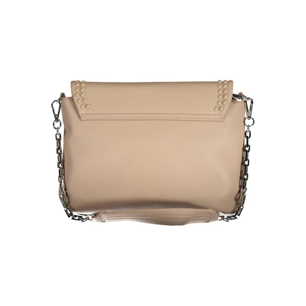BYBLOS Beige Polyurethane Women's Shoulder Bag