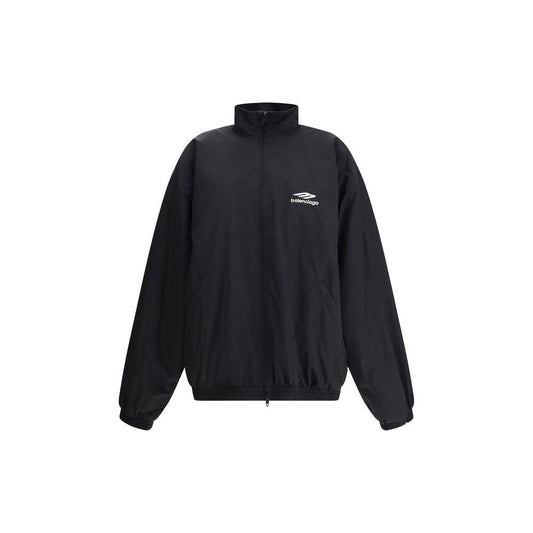 Balenciaga Balenciaga Jacket with faux fur lining 1728,72470364320,Balenciaga,Black,Clothing,Jackets & Coats - Women - Clothing,New with tags,S,Women,Women - Clothing,XS BA-817650TPQ381000-S