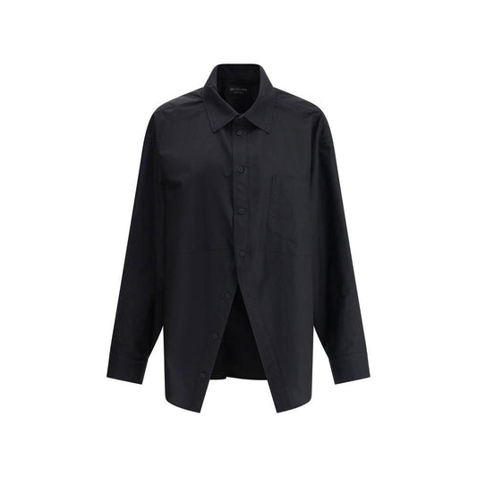 Balenciaga Balenciaga Swing Shirt 1728,72470364320,Balenciaga,Black,Clothing,IT36 | XS,IT38 | S,New with tags,Shirts - Women - Clothing,Women,Women - Clothing BA-814101TNM601000-IT36 | XS