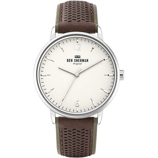 Ben Sherman Ben Sherman Brown Leather Watch BSWB038TAC 1728,Ben Sherman,Brown,Men,New with tags,Watches for Men - Watches