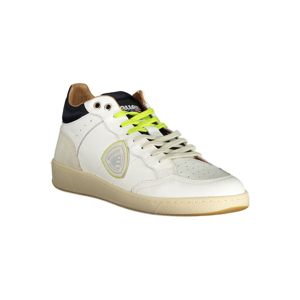 Blauer Bianco Leather Men Sneaker