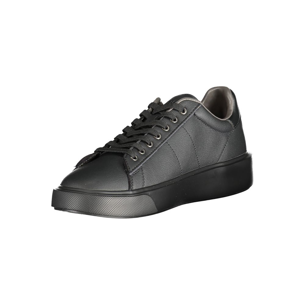Blauer Black Polyurethane Men Sneaker