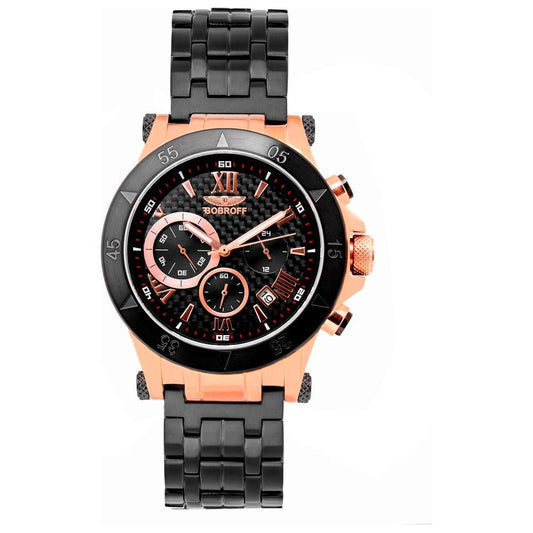 Bobroff Bobroff Black Stainless Steel Watch BOBF1001M15MAC 1728,67434610848,Black,Bobroff,Men,New with tags,Watches for Men - Watches