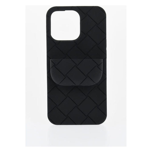 Bottega Veneta Bottega Veneta Braided Iphone 13 Pro Cover with with Airpods Holder BOP629139GD 1728,74866327712,Black,Bottega Veneta,Jewelry,Men,Men - Jewelry,New with tags,Other - Men - Jewelry