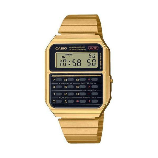 CASIO Mod. VINTAGE CALCULATOR ***SPECIAL PRICE*** WATCHES CASIO CLASSIC & VINTAGE Tan