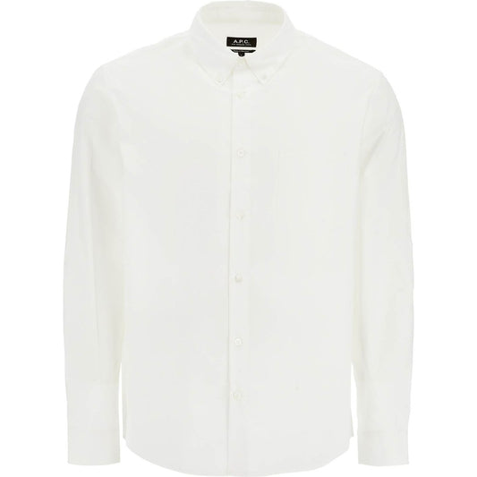 A.P.C. edouard button-down shirt Shirts A.P.C. Beige