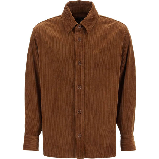 A.P.C. corduroy bobby overs Vests A.P.C. Saddle Brown