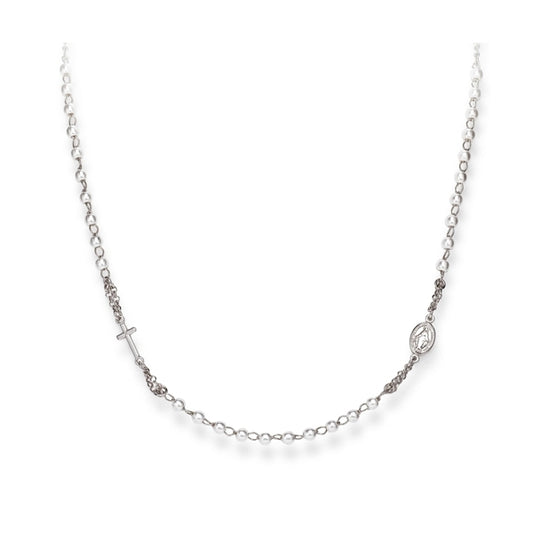 AMEN  JEWELRY Mod. CROBB3F Necklace AMEN Lavender