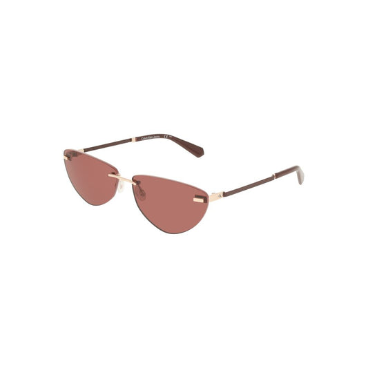 Calvin Klein Calvin Klein Pink Metal Women Sunglass CA-38318 1728,Calvin Klein,New with tags,Pink,Sunglasses for Women - Sunglasses,Women