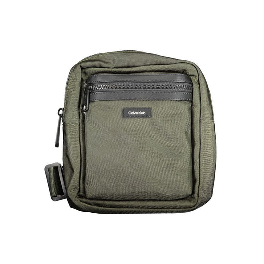 Calvin Klein Verde Polyester Men's Shoulder Bag