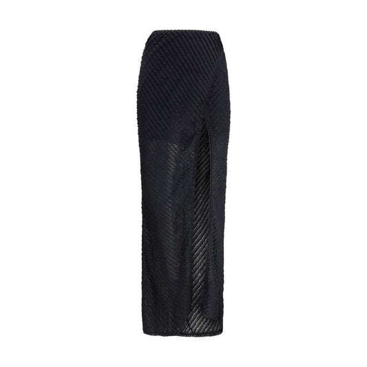 Charo Ruiz Charo Ruiz Long Skirt Eris 1728,72470364320,Black,Charo Ruiz,Clothing,New with tags,S,Skirts - Women - Clothing,Women,Women - Clothing CH-255403BLACKTANNI-S