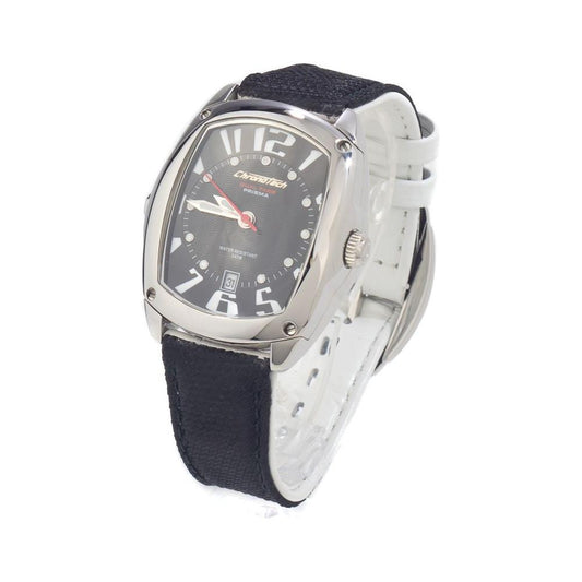 Chronotech Chronotech Black Leather Watch CHCT7696L01AC 1728,Black,Chronotech,New with tags,Watches for Women - Watches,Women