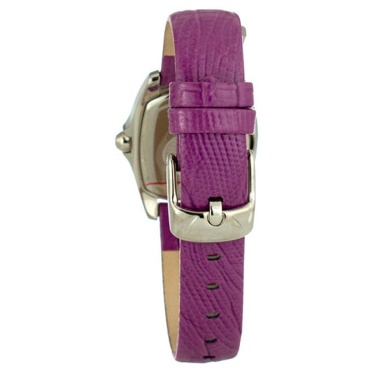 Chronotech Chronotech Purple Leather Watch CHCT7094SS38AC 1728,Chronotech,New with tags,Purple,Watches for Women - Watches,Women