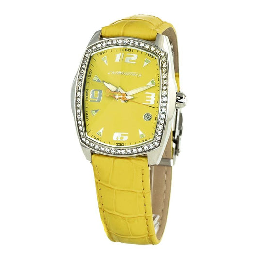 Chronotech Chronotech Yellow Leather Watch CHCT7504LS05AC 1728,Chronotech,New with tags,Watches for Women - Watches,Women,Yellow