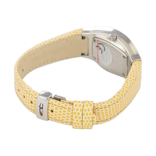 Chronotech Chronotech Yellow Leather Watch CHCT7932AL86AC 1728,Chronotech,New with tags,Watches for Women - Watches,Women,Yellow