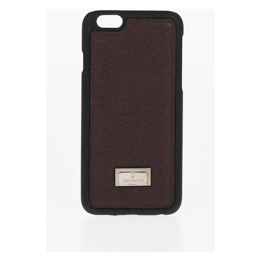 Corneliani Corneliani Tumbled Leather IPhone 6 PLUS Case COP540676GD 1728,74866327712,Burgundy,Corneliani,Jewelry,Men,Men - Jewelry,New with tags,Other - Men - Jewelry