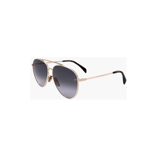 David Beckham David Beckham Aviator Sunglasses with Gradient Lenses DAP686696GD 1728,74866327712,David Beckham,Gray,Men,New with tags,Sunglasses for Men - Sunglasses