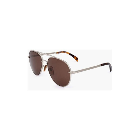 David Beckham David Beckham Aviator Sunglasses with Metal Frame DAP686730GD 1728,74866327712,David Beckham,Men,New with tags,Silver,Sunglasses for Men - Sunglasses