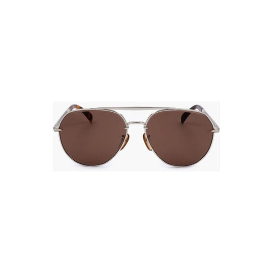 David Beckham David Beckham Aviator Sunglasses with Metal Frame DAP686730GD 1728,74866327712,David Beckham,Men,New with tags,Silver,Sunglasses for Men - Sunglasses