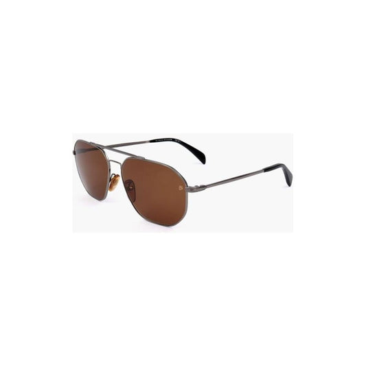 David Beckham David Beckham Aviator Sunglasses with Orange Lenses DAP686682GD 1728,74866327712,David Beckham,Men,New with tags,Orange,Sunglasses for Men - Sunglasses