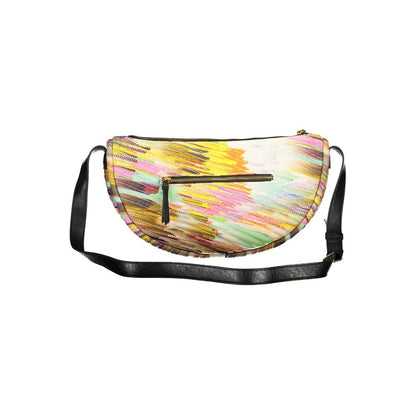 Desigual Giallo Polyester Woman Shoulder Bag