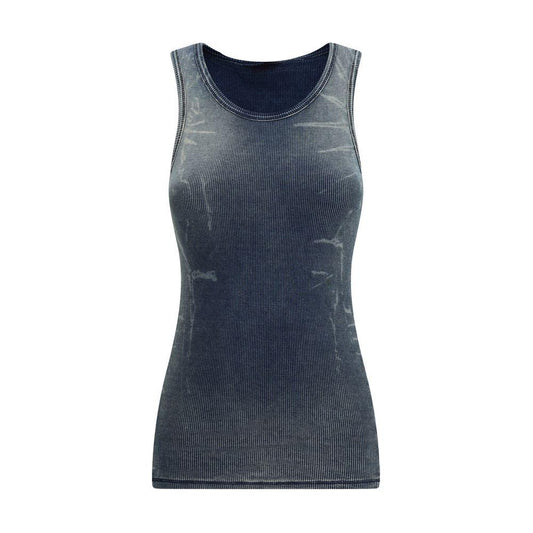 Diesel Diesel T-Go Top DI-A191520HJBE01-S 1728,72470364320,Blue,Clothing,Diesel,New with tags,S,Tops & T-Shirts - Women - Clothing,Women,Women - Clothing