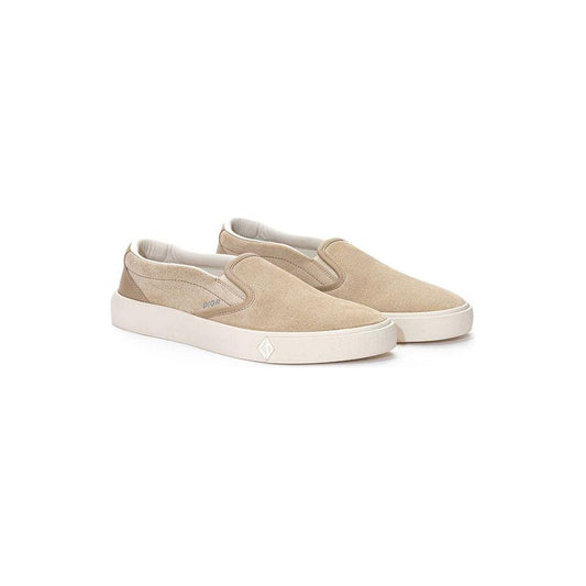 Dior Beige Leather Sneaker Dior Light Gray