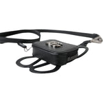 Dolce & Gabbana Black Calfskin Leather DG Logo Coin Purse Lanyard Wallet Dolce & Gabbana Dark Slate Gray